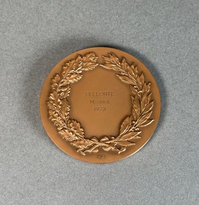 Médaille de la ville du Bourget gravée 