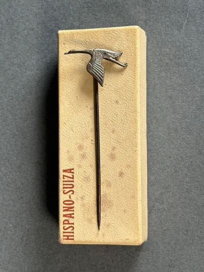 Épingle de cravate Hispano-Suiza en argent...