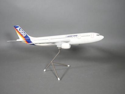 AIRBUS A300-600. Resin model in the manufacturer’s...