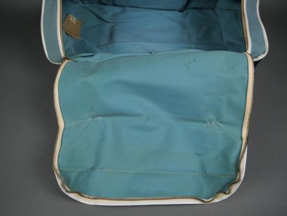AIR FRANCE
Coated canvas carry-on bag and...