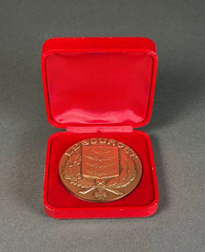 Médaille de la ville du Bourget gravée 
