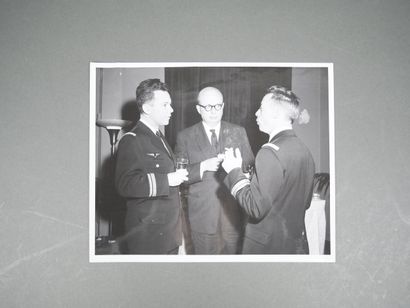 Set of 21 photographs of the French military...