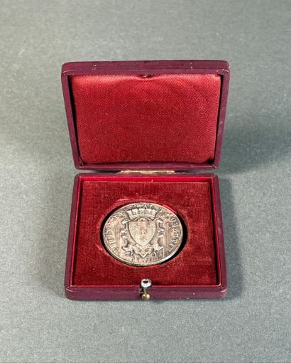 Médaille en argent de la ville de Saint Quentin...
