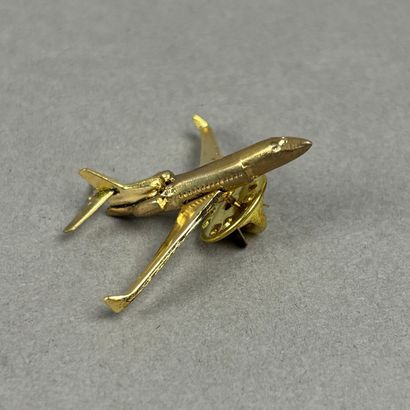 A collection of approximately 250 gold pins...