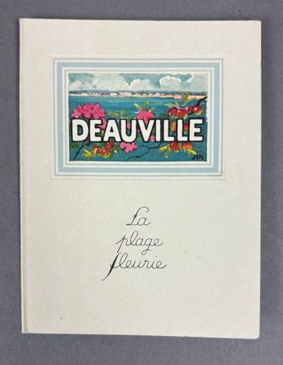 Réunion de documents comprenant : 
- Deauville,...