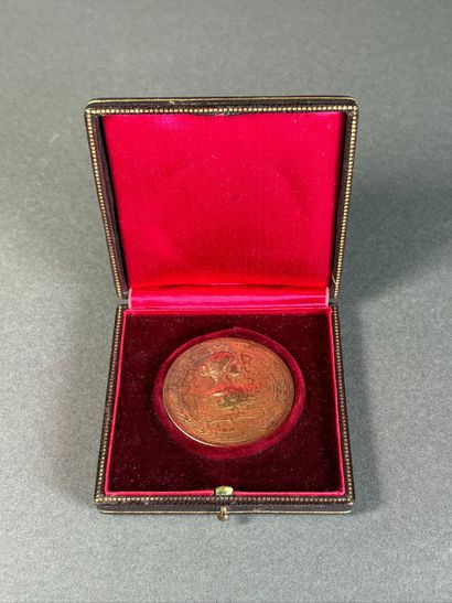 Médaille en vermeil de la ville d'Angers...