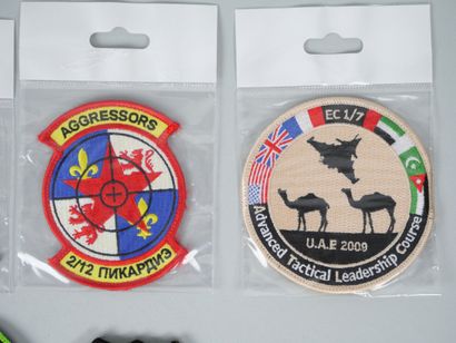 Set of 6 military patches with Velcro fasteners:
-...