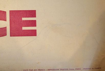 Georges MATHIEU (1912–2012) for AIR FRANCE
