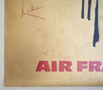 Georges MATHIEU (1912–2012) for AIR FRANCE

