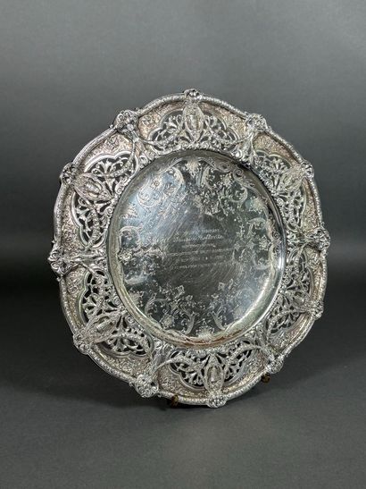 Plat commémoratif en argent sterling (poinçon...