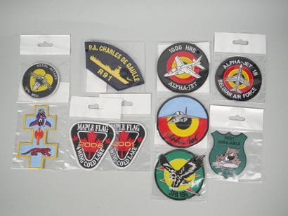 Collection of 10 aviation patches:
- VSTOL...