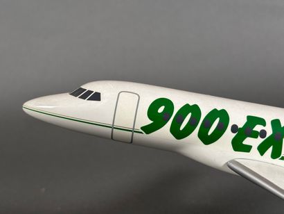 Deux maquettes Dassault Falcon 900EX et Dassault...
