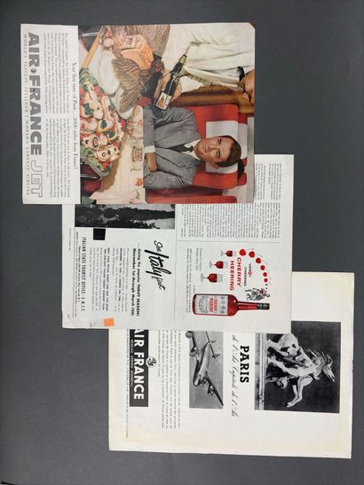 AIR FRANCE
A collection of posters, newspaper...