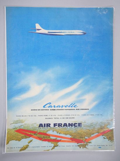 A collection of cardboard or laminated posters...