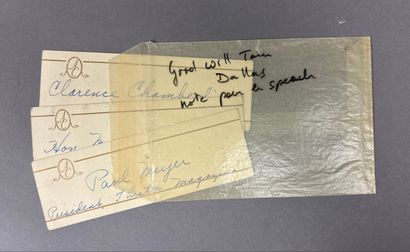 Documents sur le raid Paris-New York des...
