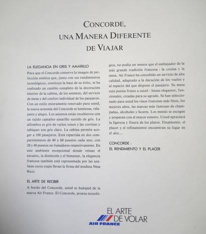 AIR FRANCE
Collection of vintage documents:...