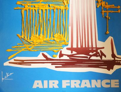 Georges MATHIEU (1912–2012) for AIR FRANCE
