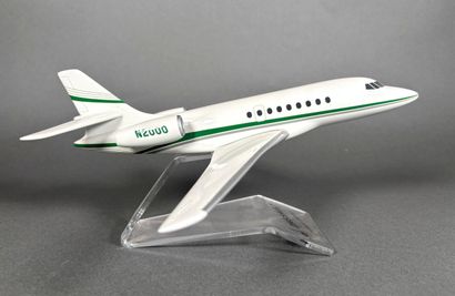 Deux maquettes Dassault Falcon 900EX et Dassault...