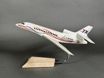 Maquette Dassault 7X F-WFBW, modèle en résine...