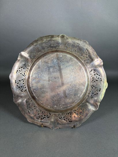 Plat commémoratif en argent sterling (poinçon...
