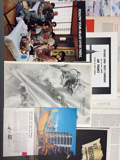 AIR FRANCE
A collection of posters, newspaper...