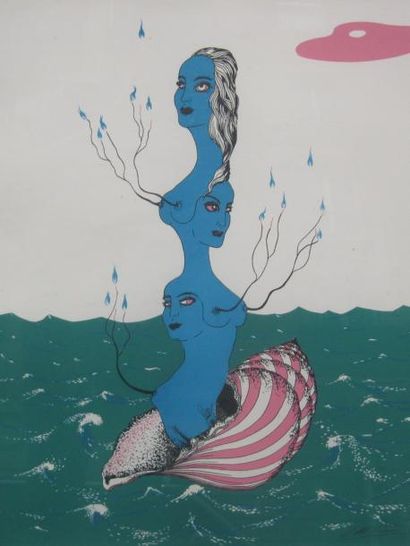 Félix LABISSE (1902-1982)
L'Arthémise Lithographie...