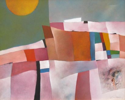 HARRY GUTTMAN (NE EN 1933)
Paysage Huile...
