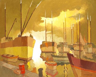 Jean JACQUELIN (1905-1989)
Coup de blanc...
