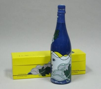 Bouteille CHAMPAGNE Collection Roy LICHTENSTEIN...