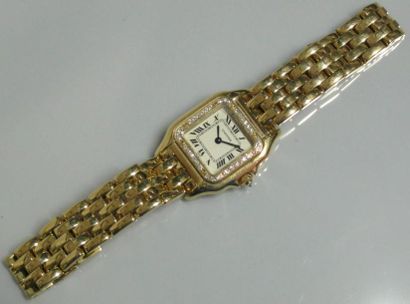 CARTIER
Montre-bracelet de dame, carrée,...