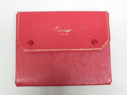 CARTIER
Paire de boutons de manchette à motifs...