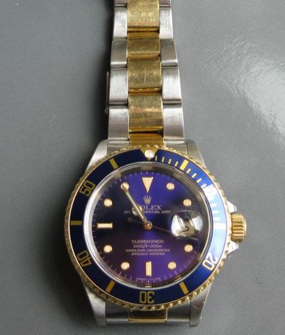ROLEX*
Modèle Oyster Perpetual Date Submariner....