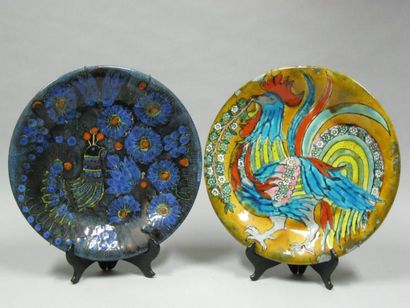 Marjatta TABURET - QUIMPER
Deux beaux plats...