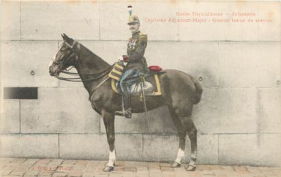 53 CARTES POSTALES MILITARIA : Divers - Majorité...