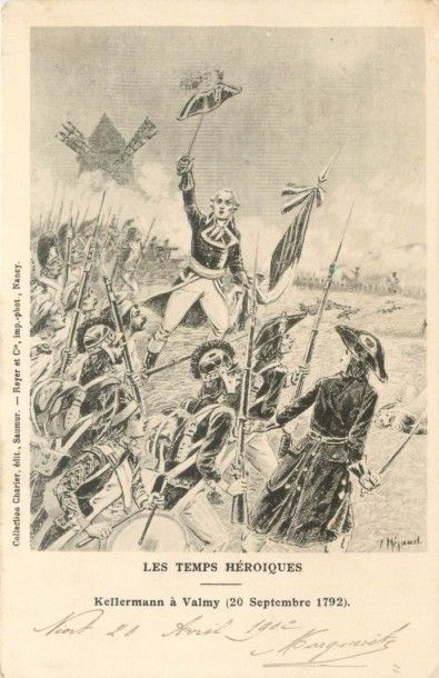 260 CARTES POSTALES MILITARIA : Napoléon,...