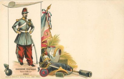 117 CARTES POSTALES MILITARIA : Illustrateurs...