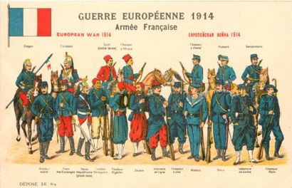 190 CARTES POSTALES MILITARIA : Divers Editeurs...