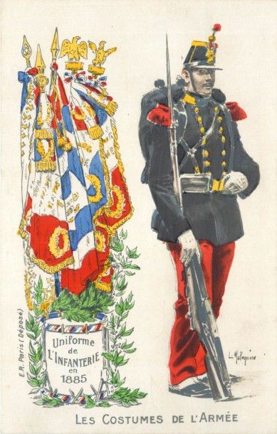147 CARTES POSTALES FANTAISIES, ILLUSTRATIONS...