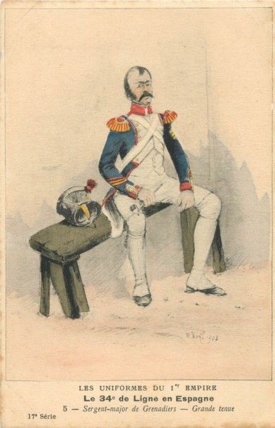 73 CARTES POSTALES MILITARIA : Les Uniformes...