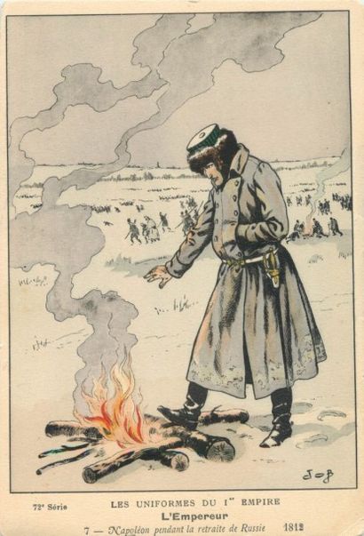 73 CARTES POSTALES MILITARIA : Les Uniformes...
