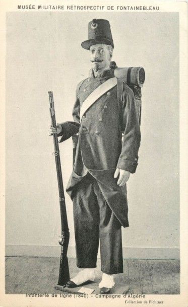 42 CARTES POSTALES MILITARIA : Divers. 