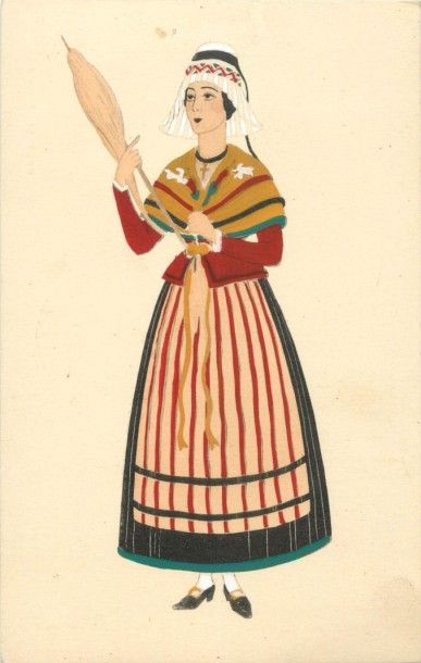 290 CARTES POSTALES PROVINCE : Fantaisies,...