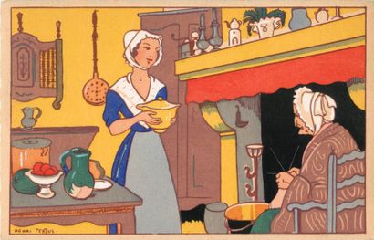 290 CARTES POSTALES PROVINCE : Fantaisies,...