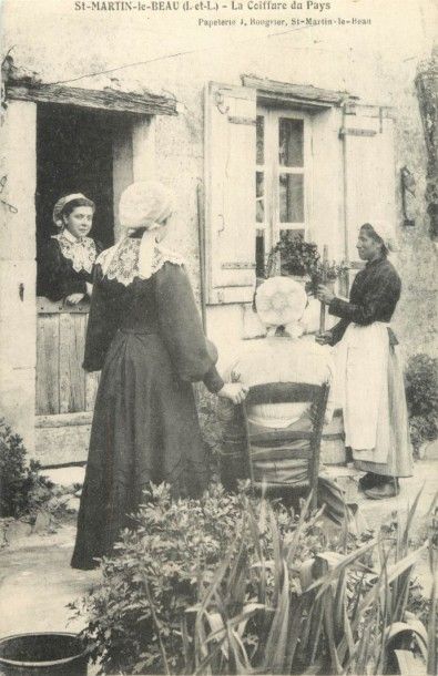 45 CARTES POSTALES SCENES & TYPES : France...
