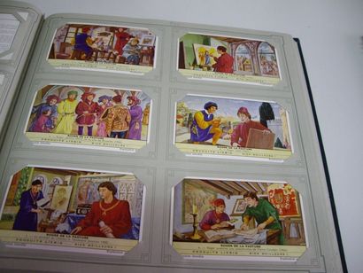 300 CHROMOS LIEBIG : 50 Séries de 6 - Français....