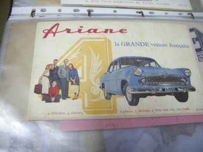 VIEUX PAPIERS & DOCUMENTS : Deux Classeurs...