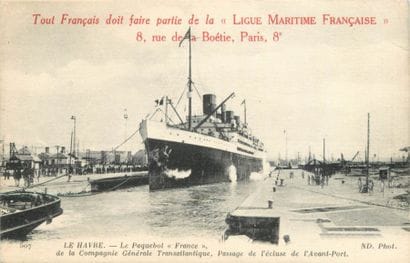 98 CARTES POSTALES LES BATEAUX : Paquebots...