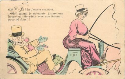 145 CARTES POSTALES ILLUSTRATEURS : Divers...