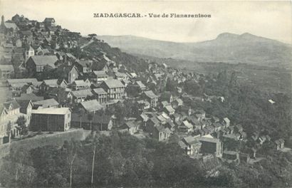 34 CARTES POSTALES MADAGASCAR : Villes, qqs...