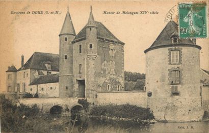 188 CARTES POSTALES ARCHITECTURE : Châteaux-142cp,...